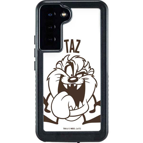 Looney Tunes Taz Big Head Galaxy S24 Plus Waterproof Case